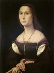 女性の肖像（La Muta）、1507（205588、205589を参照）